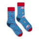 4lck colorful socks with medical pattern